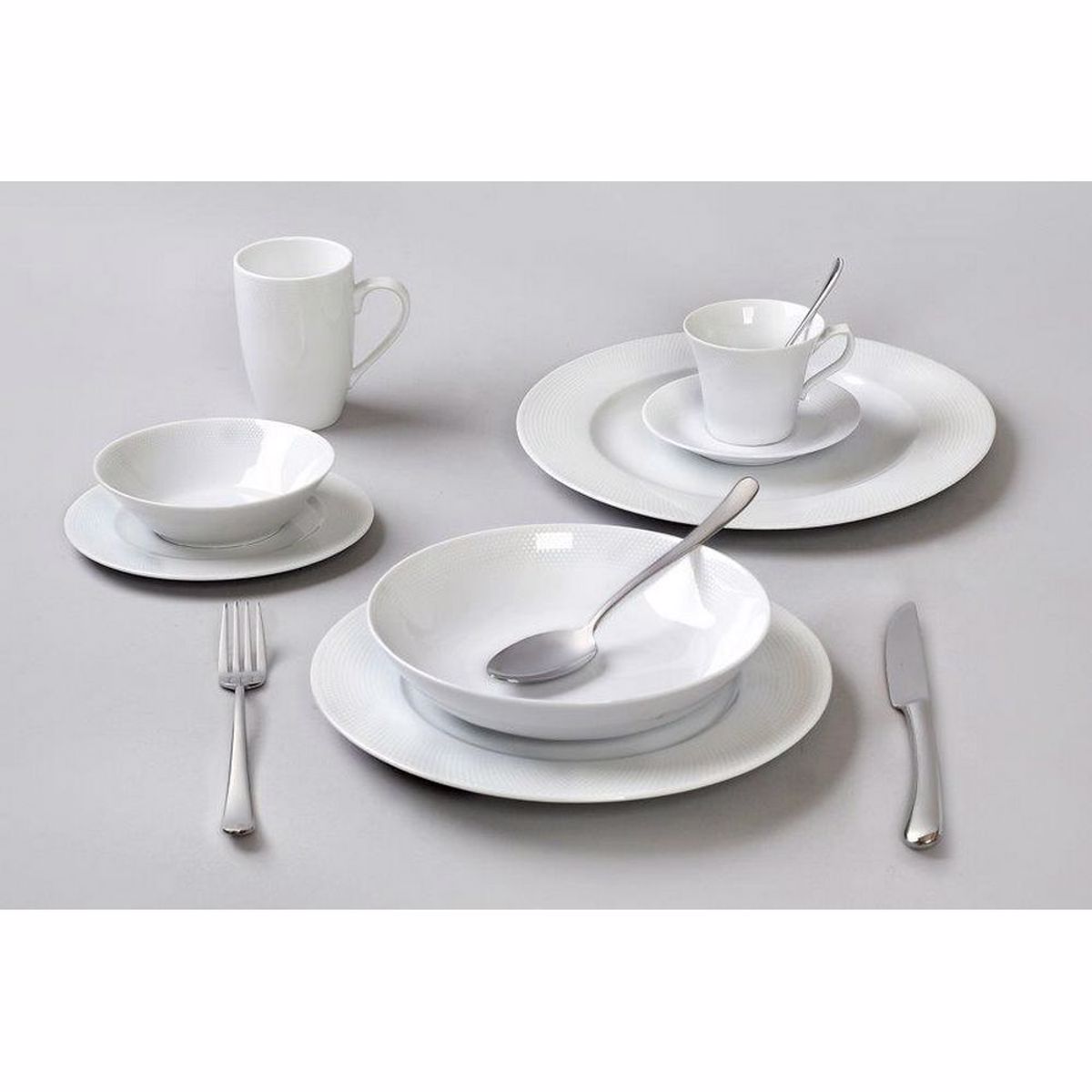 Cryspo Trio Serbitsio Fagtou 20 Temaxion Porselanis BONITO WHITE 2445440